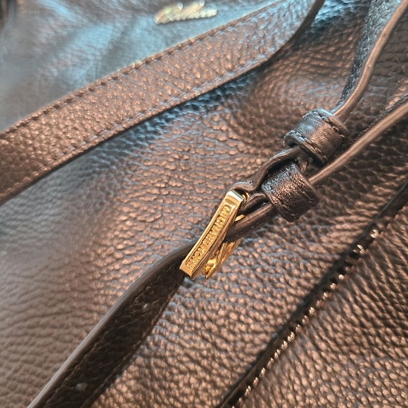 Bellucci Black Leather Large Handbag - Picture 6 of 7